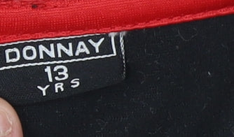Boys UK Size 13 Years Donnay Black Track Jacket