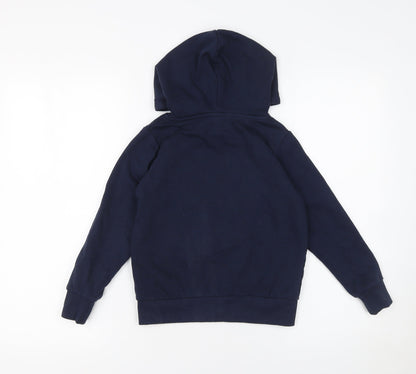 Boys UK Size 8 Years JACK & JONES Blue Pullover Hoodie
