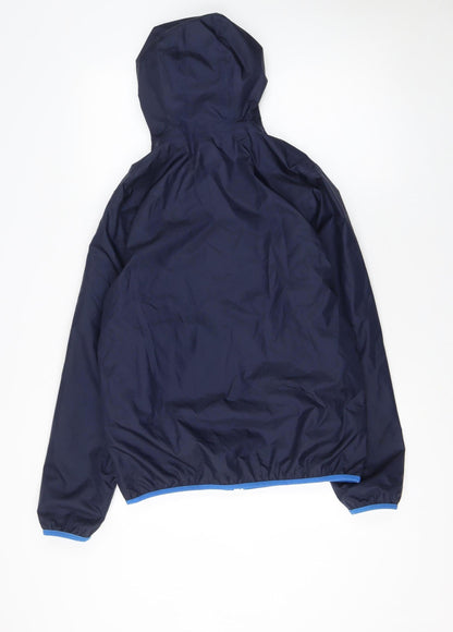 Boys UK Size 14 Years Quechua Blue Windbreaker Coat