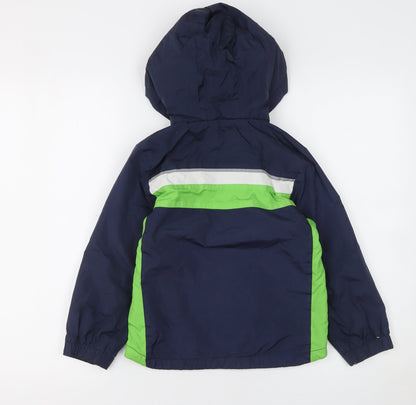 Boys UK Size 6 Years London Fog Blue Puffer Jacket