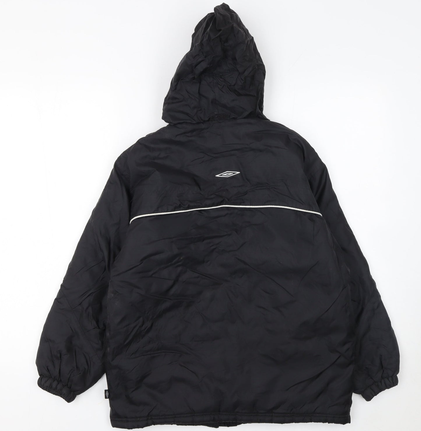 Boys UK Size 8 Years Umbro Black Puffer Jacket