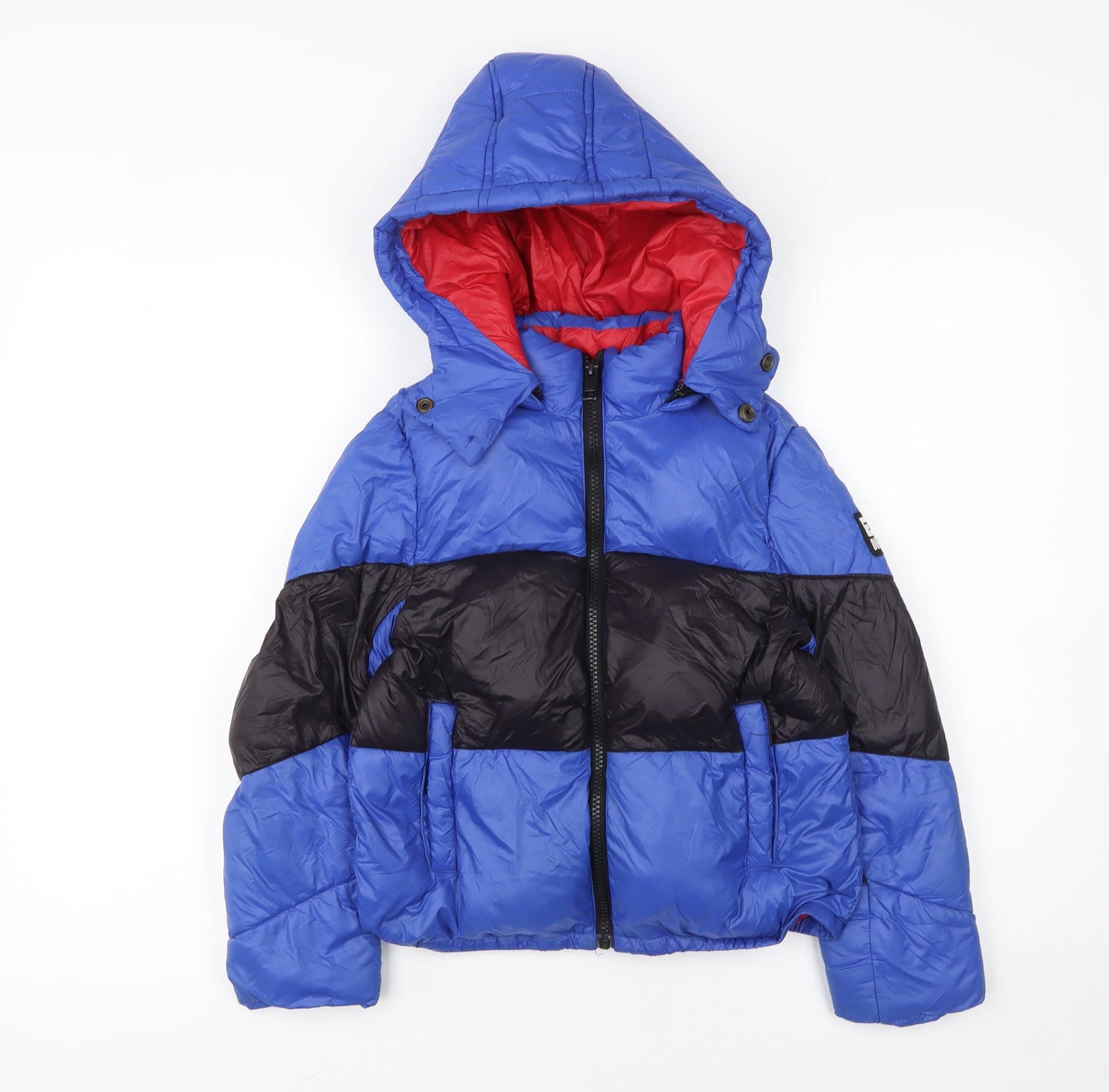 Boys UK Size 2 Years Diesel Blue Puffer Jacket