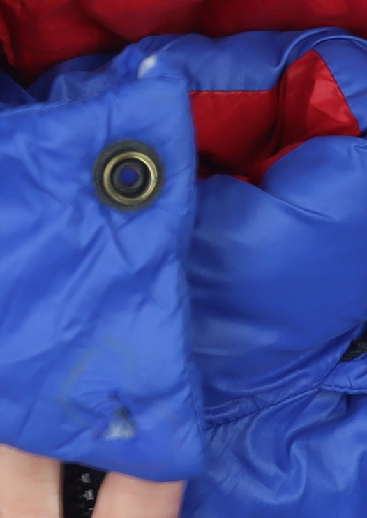 Boys UK Size 2 Years Diesel Blue Puffer Jacket
