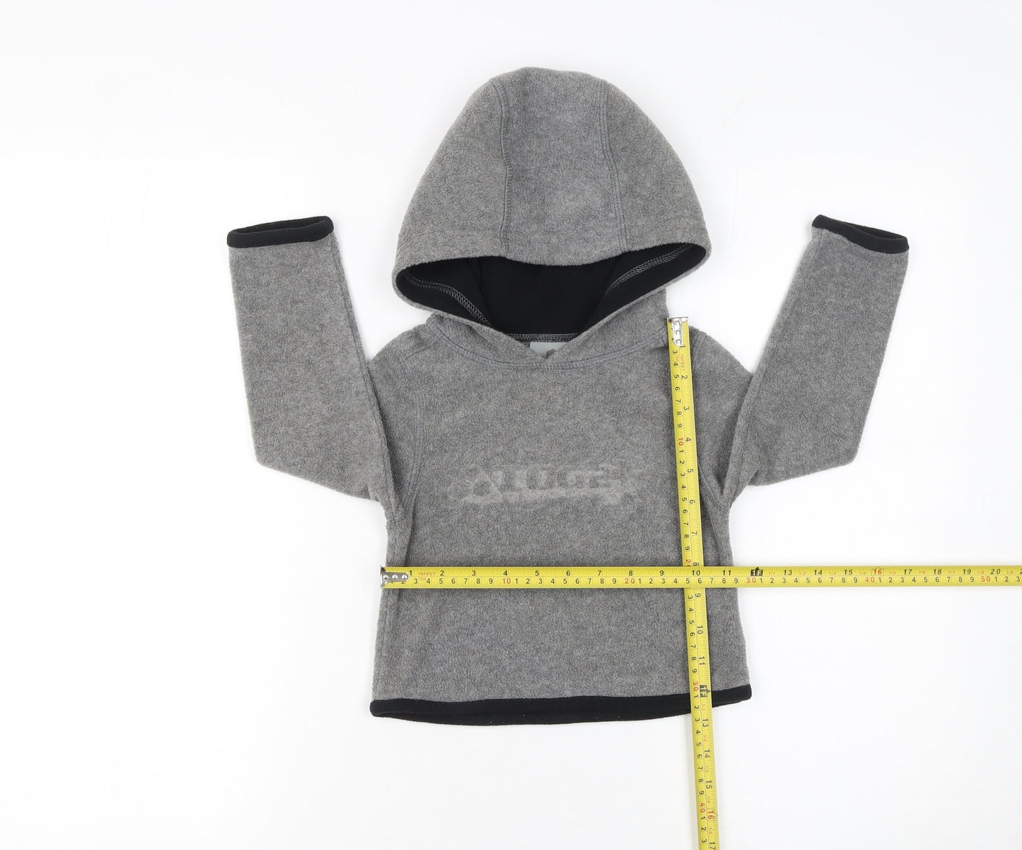 Boys UK Size 1-2 Years TOG24 Grey Pullover Hoodie