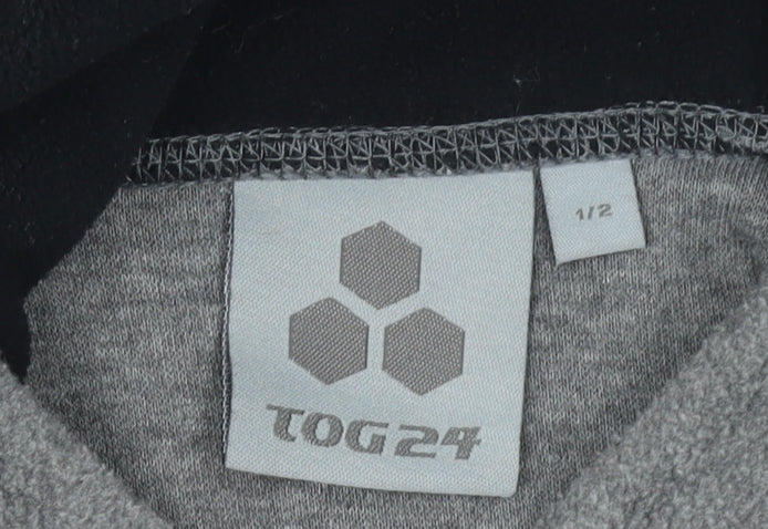 Boys UK Size 1-2 Years TOG24 Grey Pullover Hoodie