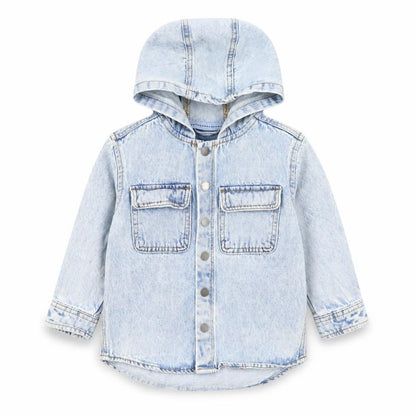 Boys UK Size 2-3 Years NEXT Blue Jersey Button-Up