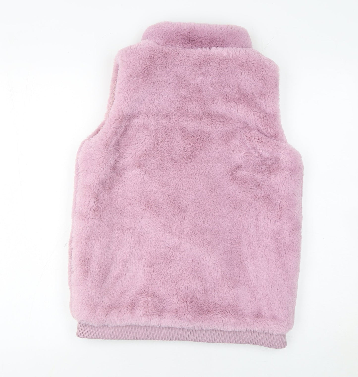 Dunnes Stores Girls Pink Fleece Zip Waistcoat 13-14 Years