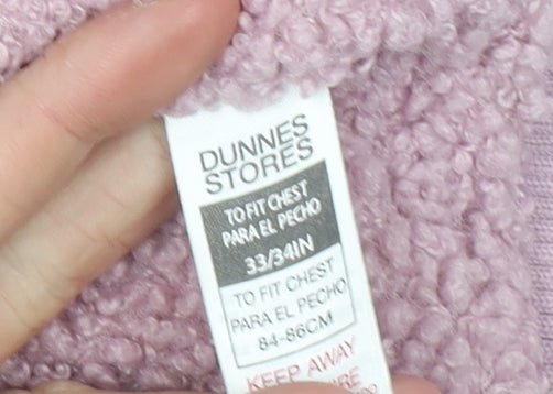 Dunnes Stores Girls Pink Fleece Zip Waistcoat 13-14 Years