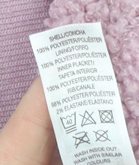 Dunnes Stores Girls Pink Fleece Zip Waistcoat 13-14 Years