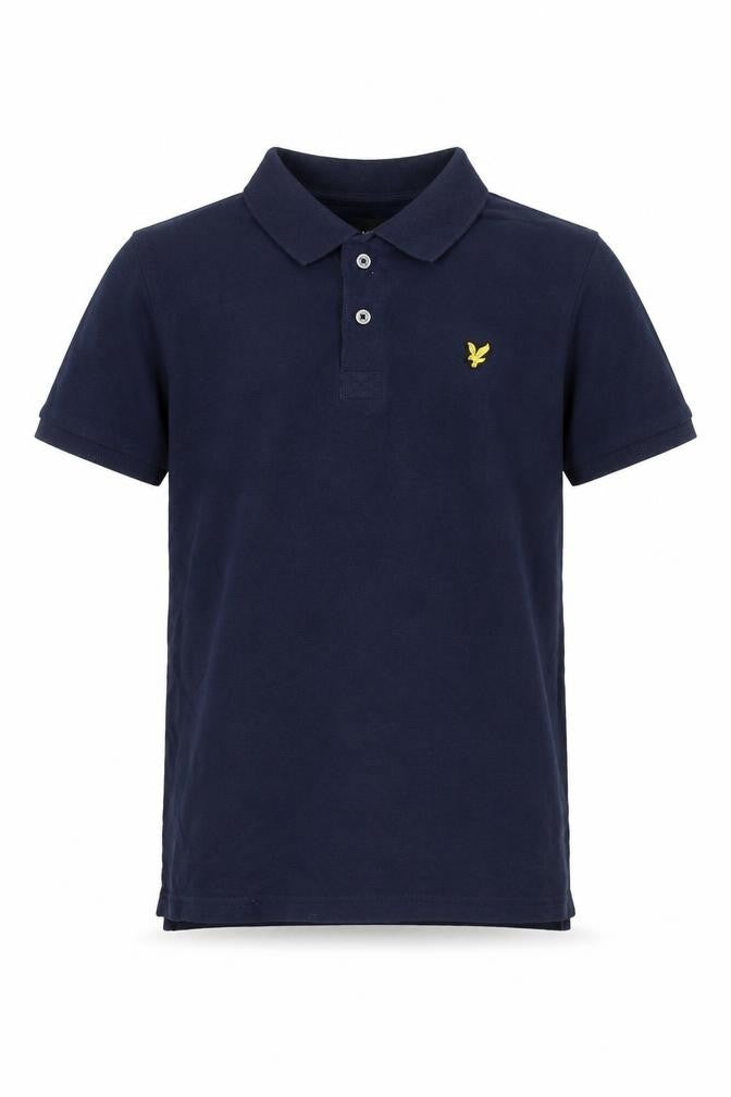 Boys UK Size 9-10 Years Lyle & Scott Blue Basic Polo
