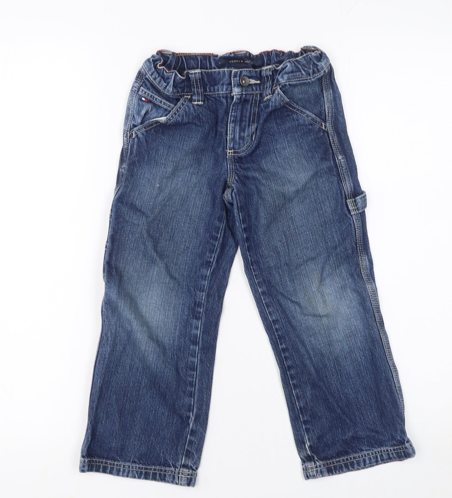 Boys UK Size 5 Years Tommy Hilfiger Regular Fit Straight Jeans