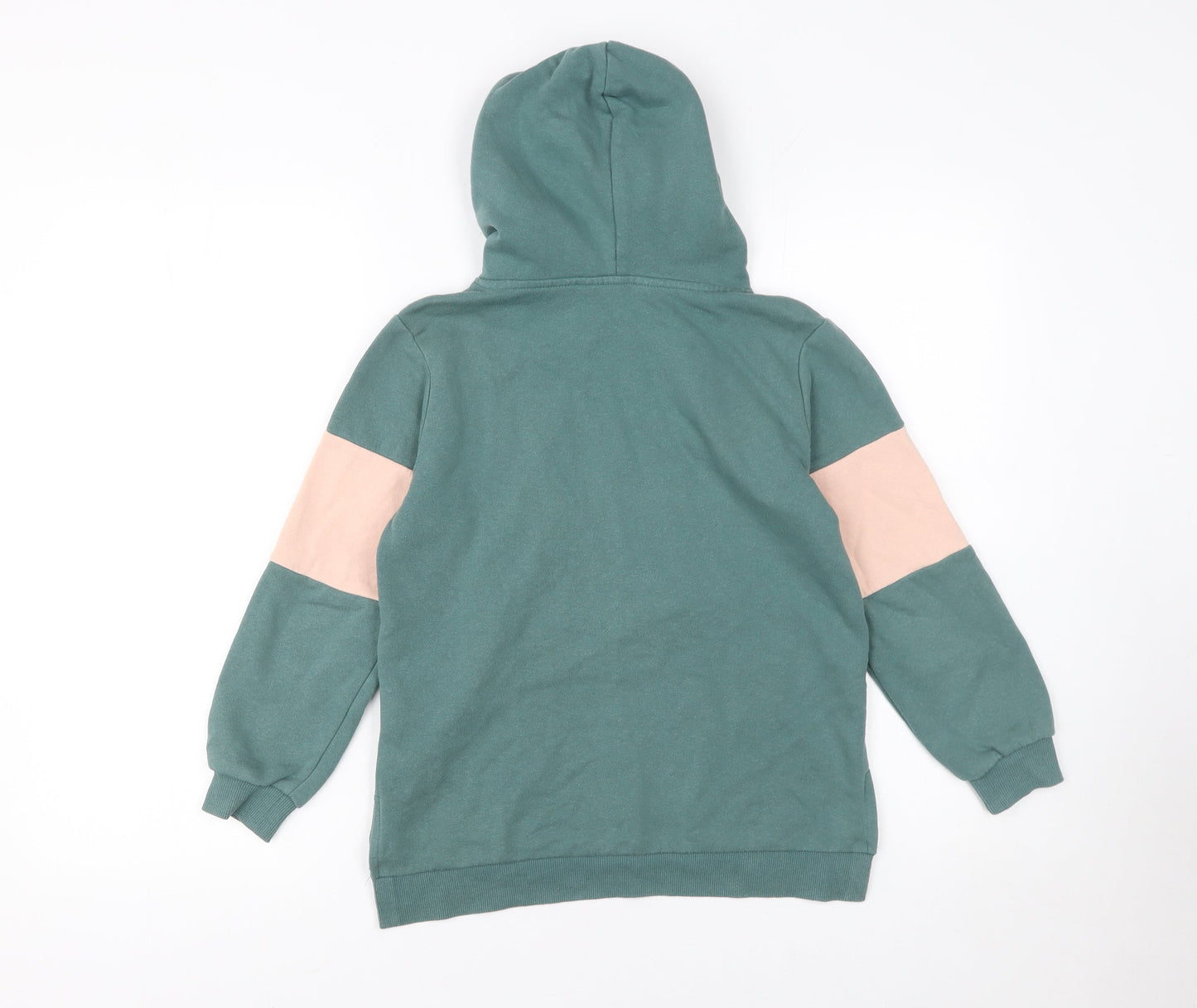 Girls UK Size 7-8 Years H&M Green Pullover Hoodie
