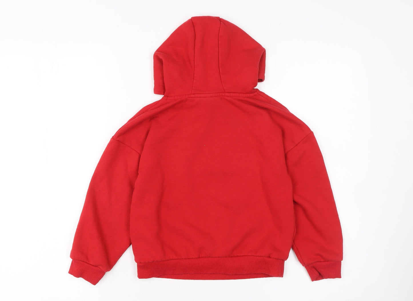 Boys UK Size 7-8 Years Marvel Red Pullover Hoodie