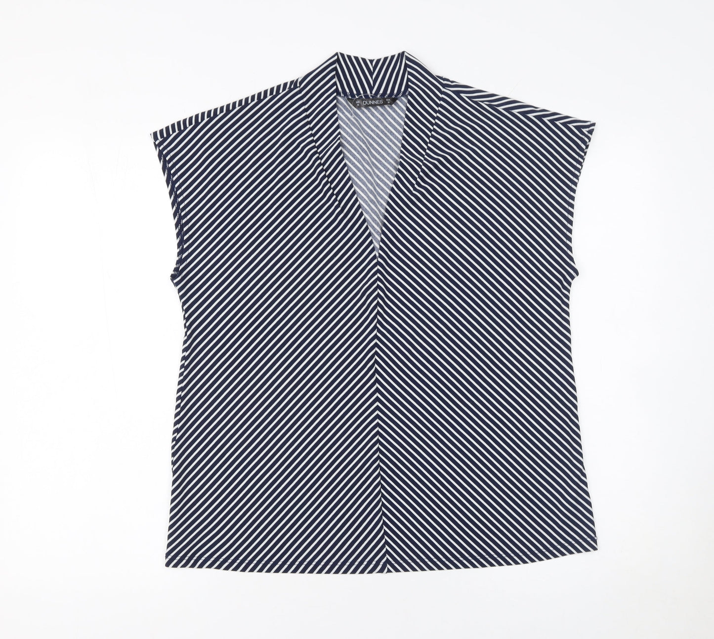 Womens UK Size 12 Dunnes Stores Blue Basic Blouse
