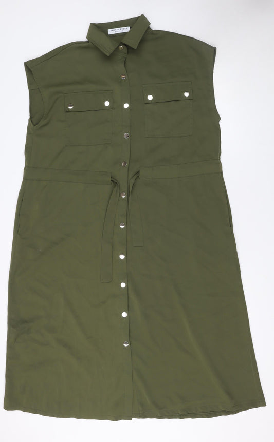 Womens UK Size S Kelly & Grace Shirt Dress
