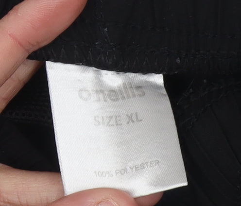 Mens UK Size XL O’Neills Regular Fit Jogger Black Trousers