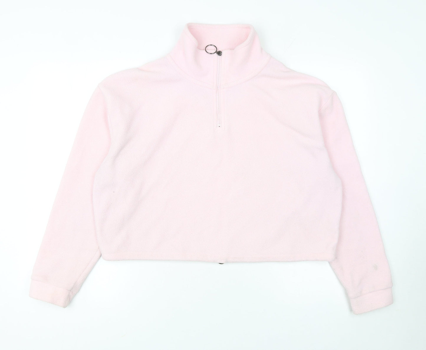 Womens UK Size M Brave Soul Pink Pullover Sweatshirt