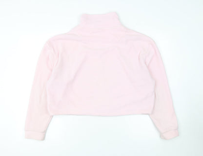 Womens UK Size M Brave Soul Pink Pullover Sweatshirt