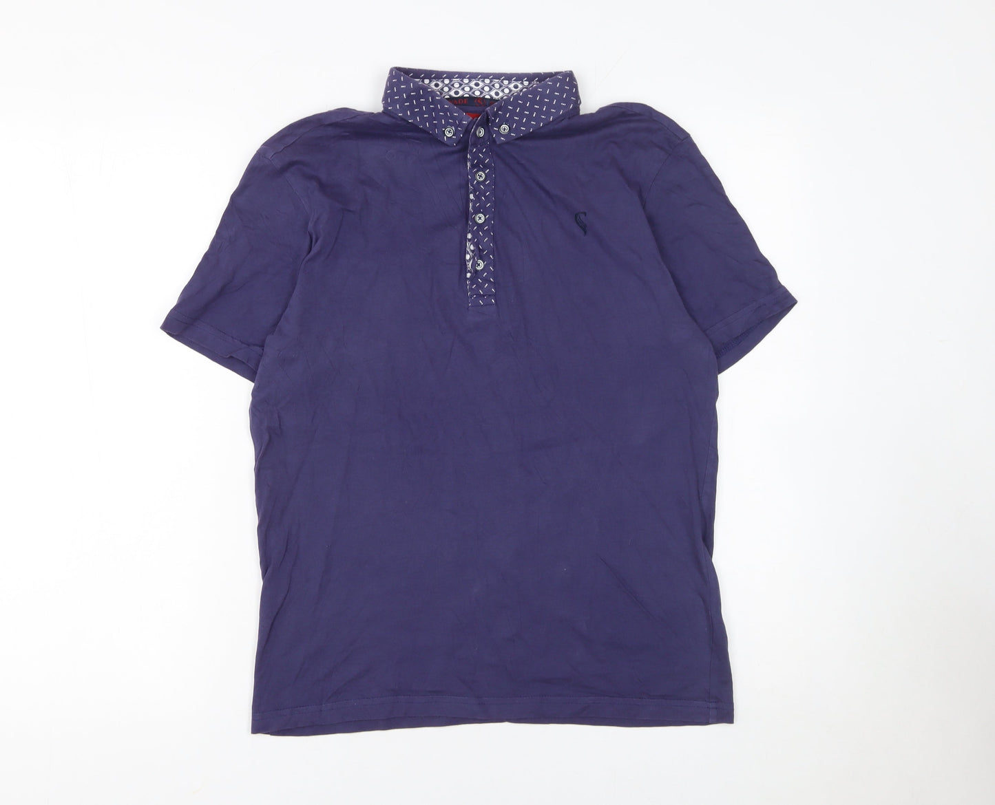 Mens UK Size S SWADE 100% Cotton Polo Shirt