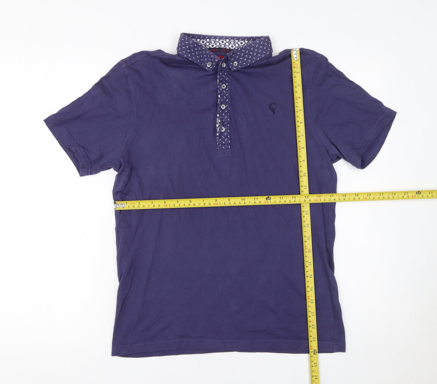 Mens UK Size S SWADE 100% Cotton Polo Shirt