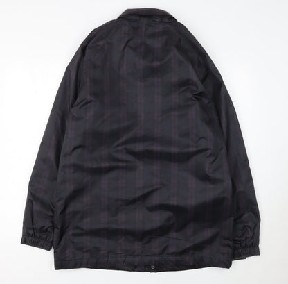 Mens UK Size M Cotton Traders Purple Parka Coat
