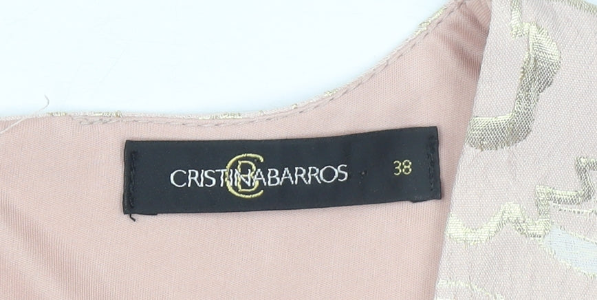 Womens UK Size 10 Cristina Barros Sheath Dress