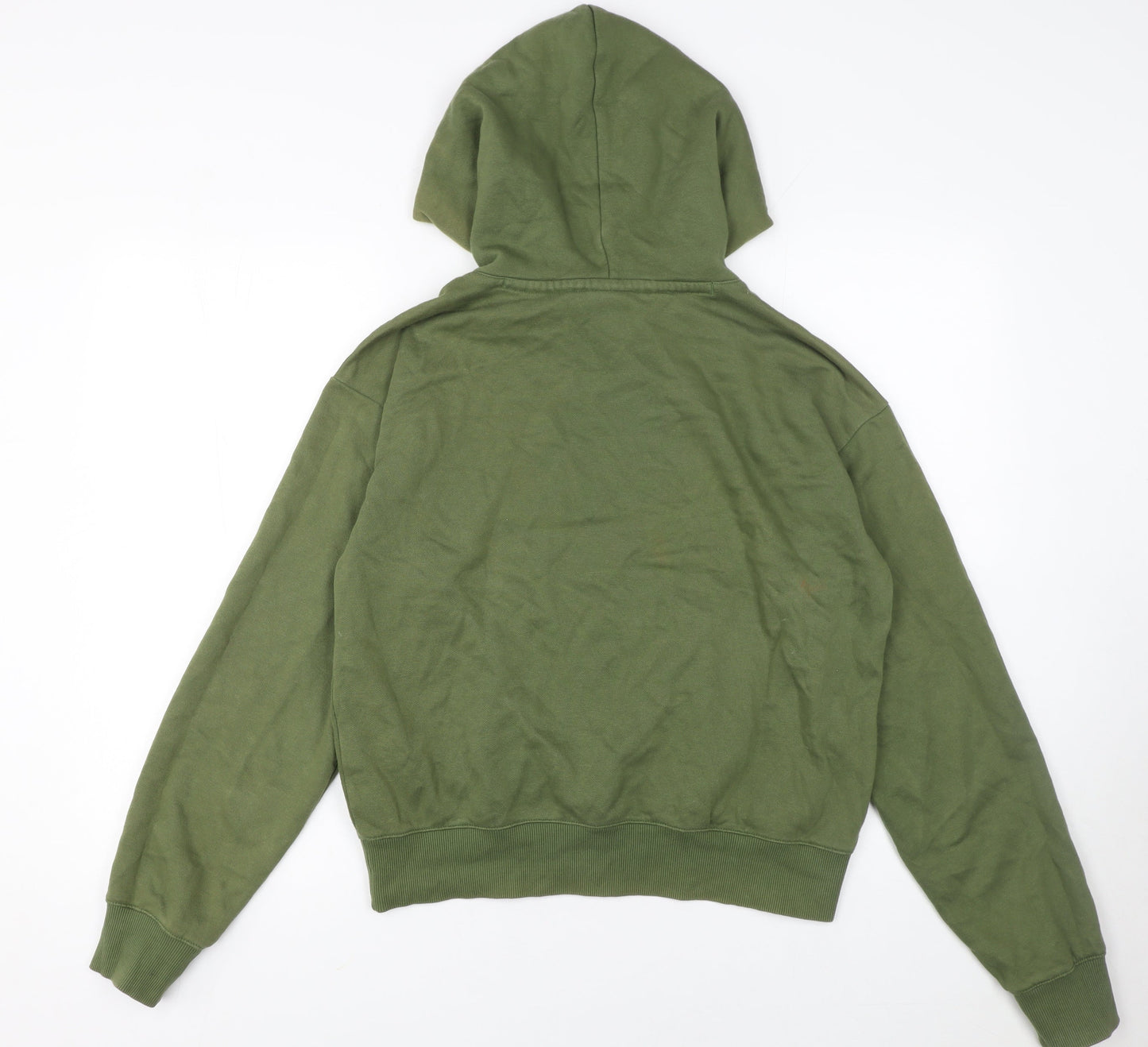 Womens UK Size L Champion Green Pullover Hoodie