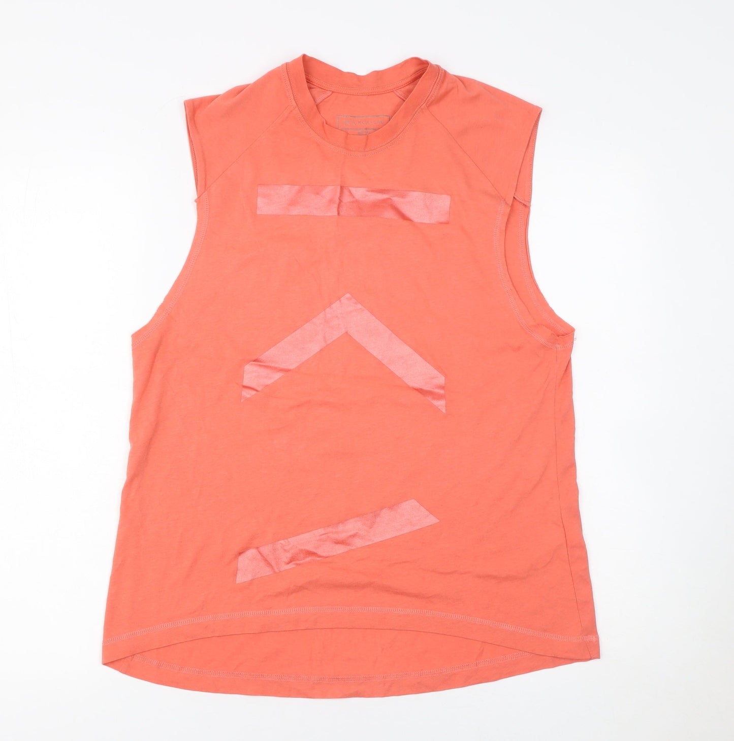 KCA-LAB Men's Orange Sleeveless Tank Top Size M Activewear Gym