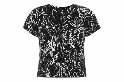 Womens UK Size 12 NEXT Black Basic T-Shirt