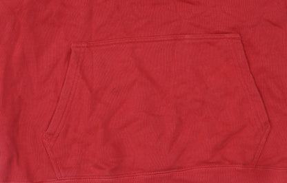 Boys UK Size 14 Years Calvin Klein Jeans Red Pullover Hoodie