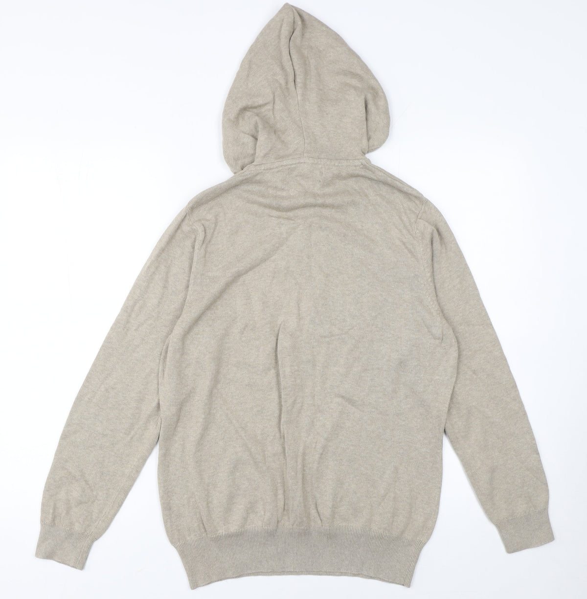 Womens UK Size S Destello Beige Pullover Hoodie