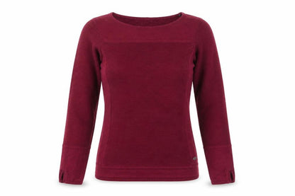 edc Women’s Red Cotton Blend Knit Jumper XS Long Sleeve