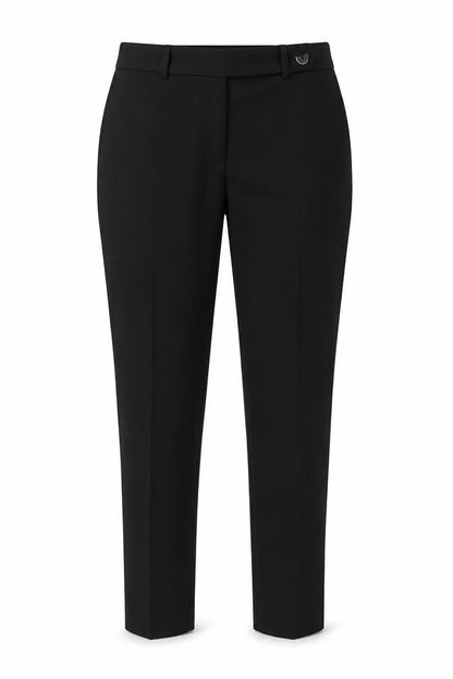 Womens UK Size 10 NEXT Slim Fit Dress Pants Black Trousers