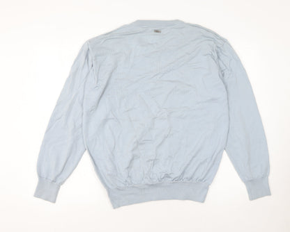 Mens UK Size L Kartel Blue Pullover Jumper