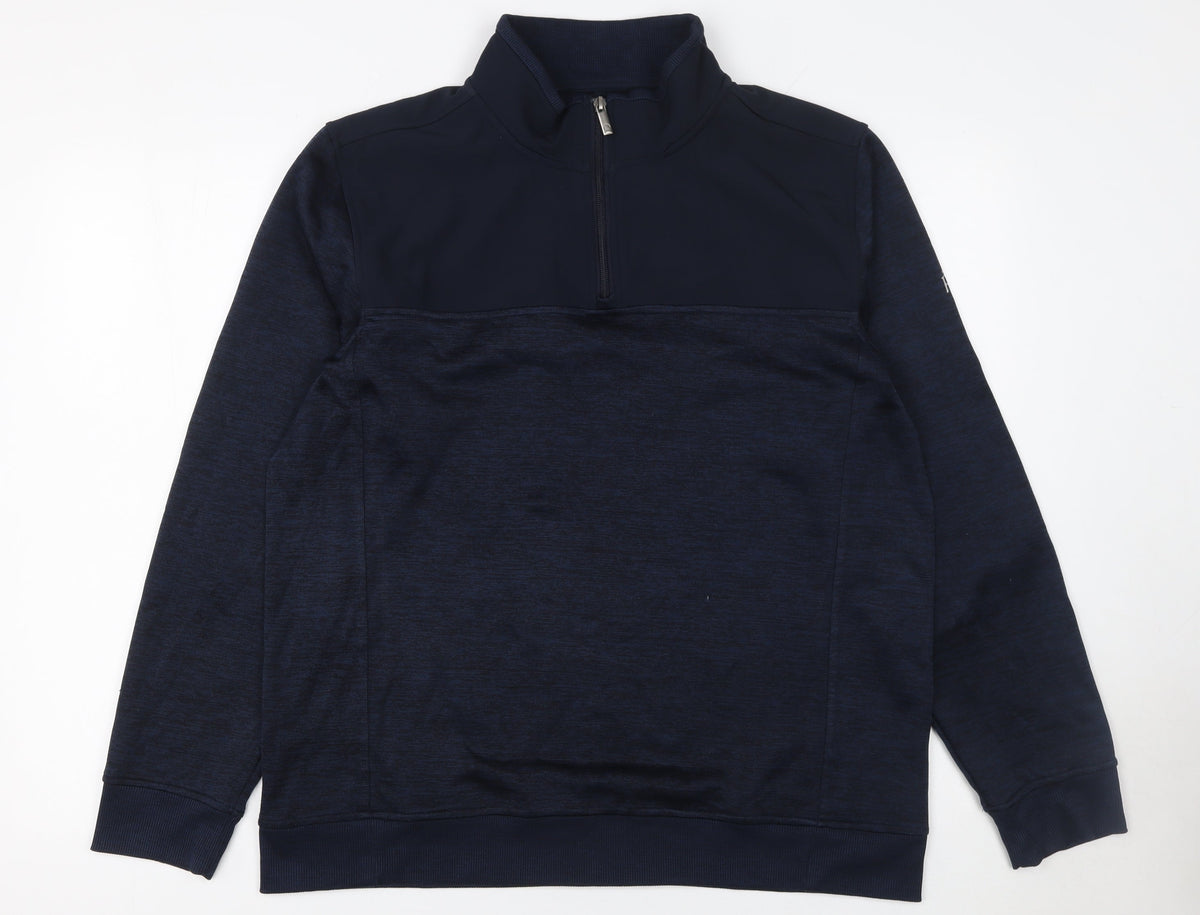 Mens UK Size L Padraig at Dunnes Stores Blue Pullover Sweatshirt