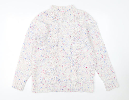 Womens UK Size 12 Savida Ivory Pullover Jumper