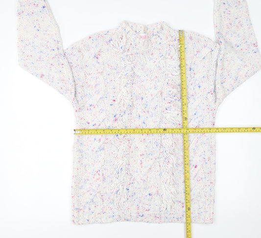 Womens UK Size 12 Savida Ivory Pullover Jumper