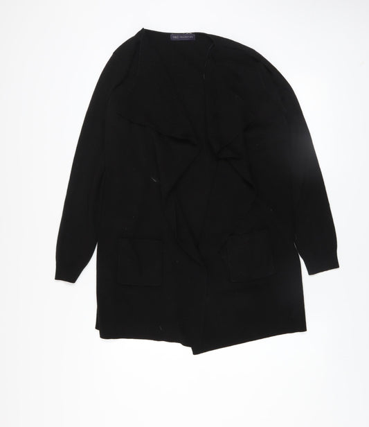 Womens UK Size M Marks and Spencer Black Cardigan Jumper