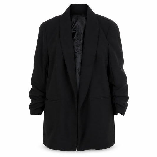 Womens UK Size 10 Boohoo Black Basic Jacket