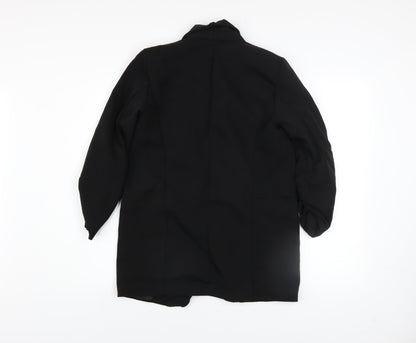 Womens UK Size 10 Boohoo Black Basic Jacket
