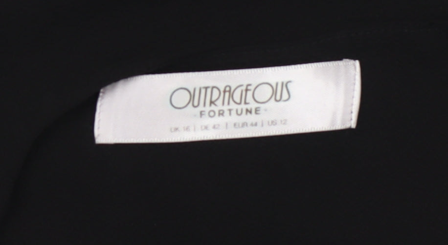 Womens UK Size 16 Outrageous Fortune Wrap Dress