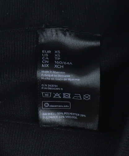 Womens UK Size XS Pringle of Scotland x H&M  Ankle Black Leggings