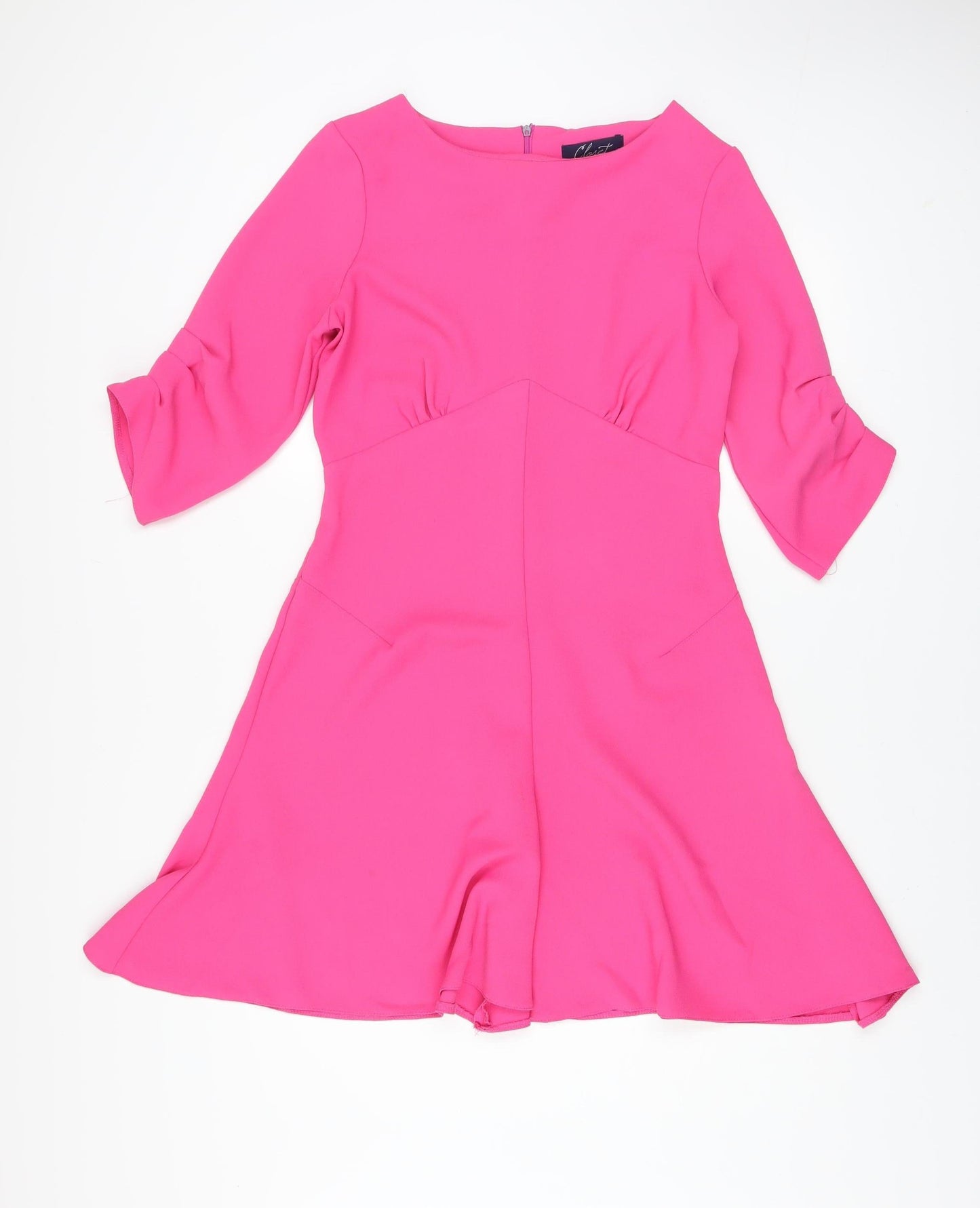 Womens UK Size 12 Closet Fit & Flare Dress
