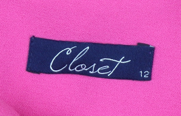 Womens UK Size 12 Closet Fit & Flare Dress