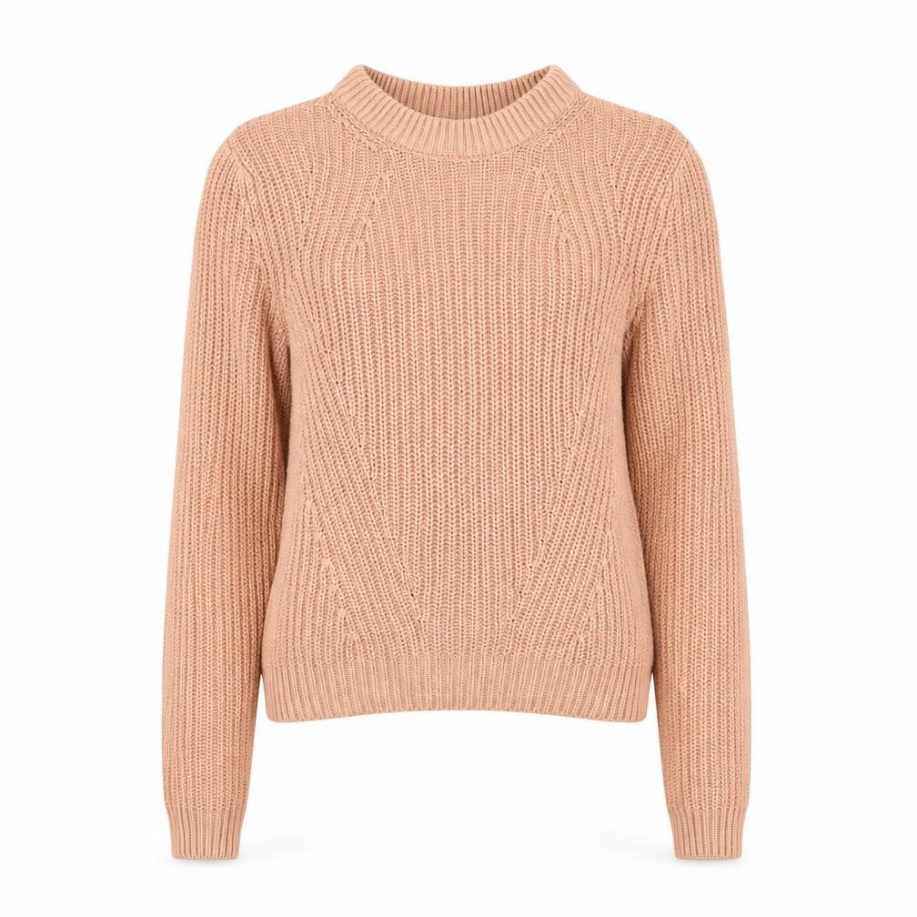 Womens UK Size XS H&M Beige Pullover Jumper