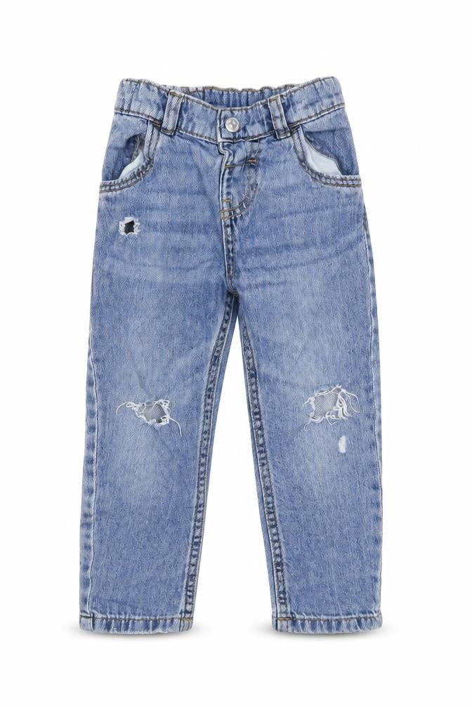 Girls UK Size 2-3 Years F&F Regular Fit Straight Jeans