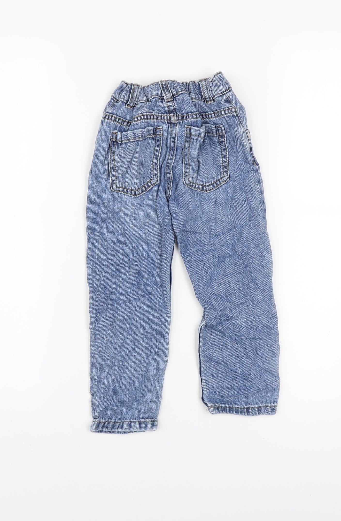 Girls UK Size 2-3 Years F&F Regular Fit Straight Jeans
