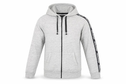 Mens UK Size M Hollister Grey Full Zip Hoodie