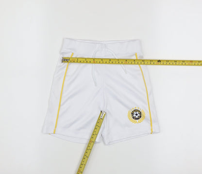 Dunnes Stores Boys White Athletic Football Shorts 4-5 Years