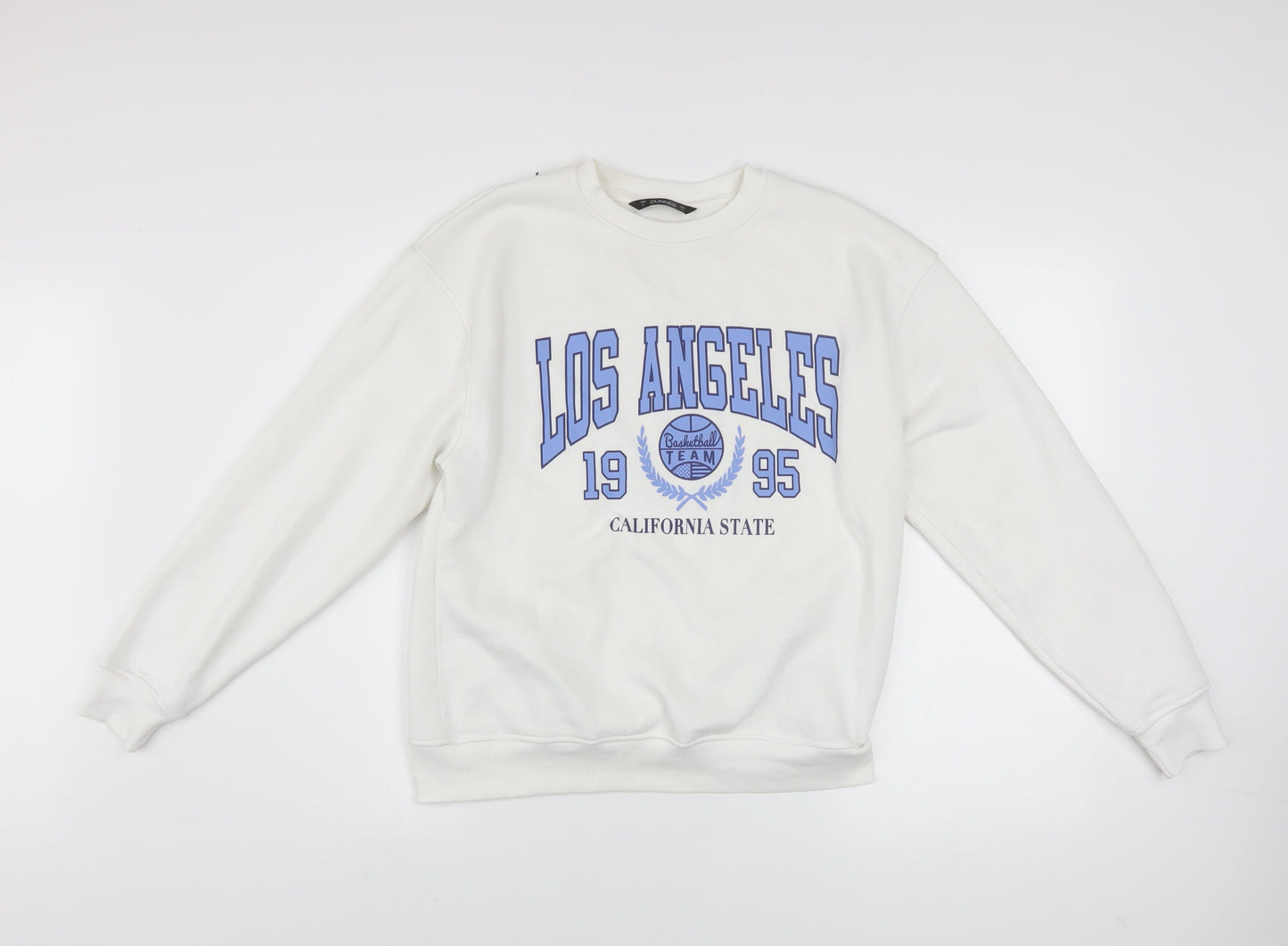 Womens UK Size S Dunnes Stores Ivory Pullover Sweatshirt